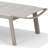 Folding Aluminum Beach Chair Outdoor Chaise Lounge Set with Table