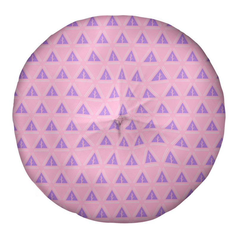 Coussin Theo Nath, 26 po x 26 po, Rose / Mauve