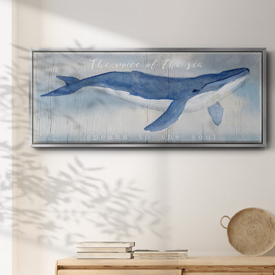 Voix de la mer - toile encadrée