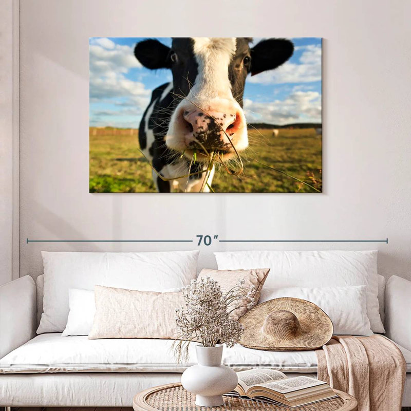 Brampt Cow Selfie, 30" H x 45" W