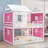Frame House Bed With Tent And Ladder-477862981-477862983