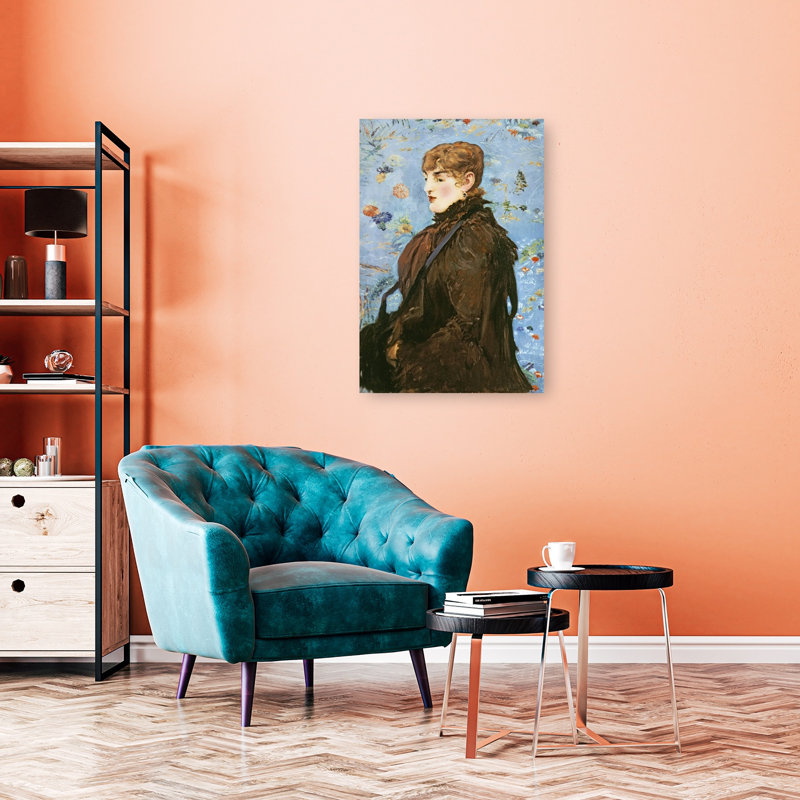 Autumn , 1882 Impressionist Abstract Contemporary Portrait Wall Art Print, 91.44cm H x 60.96cm W