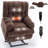 Dual Motor Heat Massage Infinite Position Up To 350 LBS Electric Power Lift Recliners With Power-Remote, Medium-Firm And Heavy Duty-1988930878