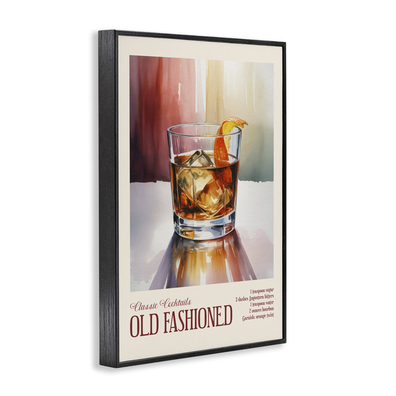 Giclée encadrée à l'ancienne, par Andreas Magnusson, H 18 po x l 12 po, Giclée encadrée noir minuit