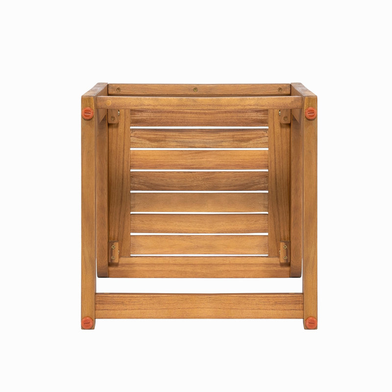 Table d'appoint en bois d'acacia