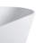 63 Inch Freestanding Solid Surface Soaking Bathtub For Bathroom