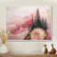 Glyndora Ruby Crystal Lake Into The Pine Forest III - lac, art mural-1344546181-1344546200-1585836425