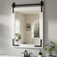 Solid Wood Rectangle Wall Mirror-781136389-781136505