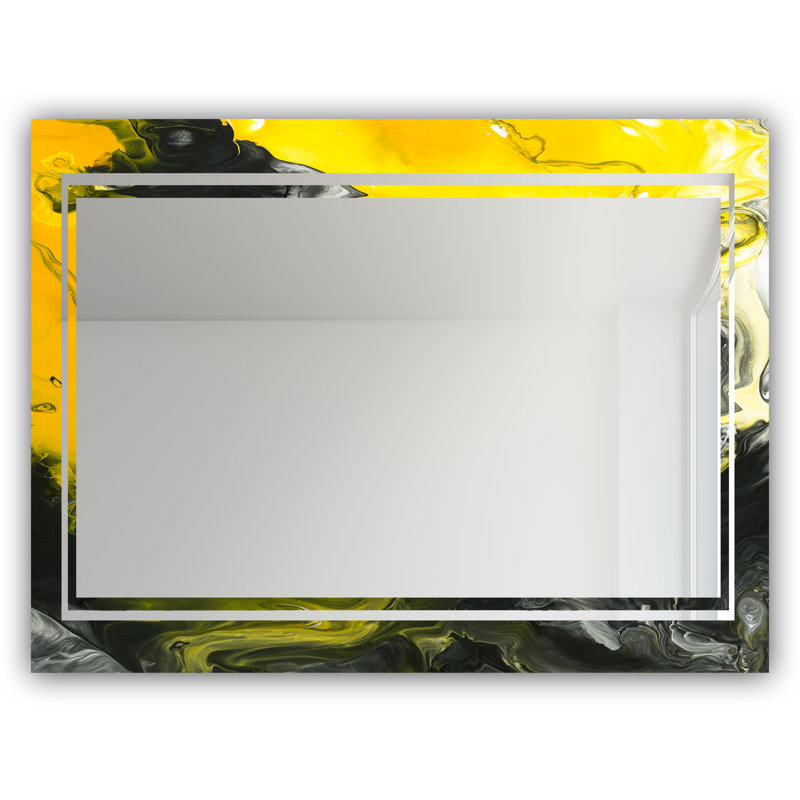 Miroir de salle de bain / meuble-lavabo moderne Marbré 10, H 48 po x l 30 po