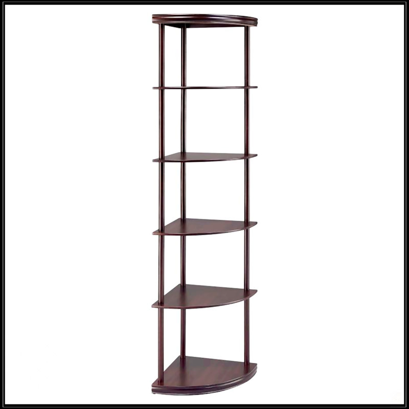 Cappuccino Corner Bookcase