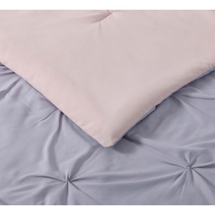 Ensemble d'édredon réversible en microfibre hypoallergénique 
