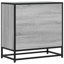 60cm W Metal Bedside Table-2140315958
