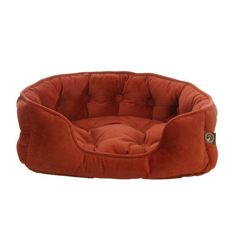 Faux suède Snuggle Donut, Petit (l 21 po x P 18 po x H 5 po), Port de Vienne