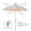 Parasol d'extérieur inclinable 108 po Kaia-1426153804-1465647231