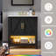 Meuble-lavabo simple 30 po avec comptoir en céramique et lumière DEL-1795040889-1791511949