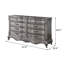 Commode, finition platine antique
