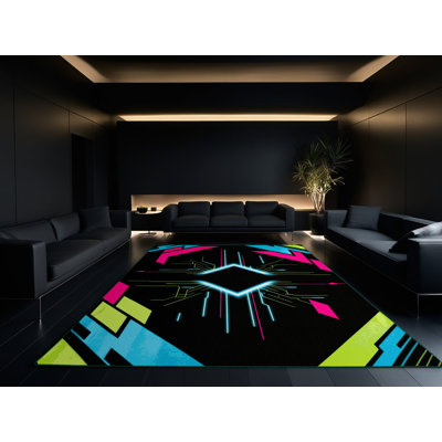 Cyber Swirl Rug