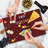 Ambesonne Funny Cutting Board Large Size Hilarious Speed Limit Words Ruby Grey