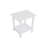 16.7'' High Compact Side Table, Sturdy Slatted Design For Backyard, Deck, Balcony, Garden Nook-2009245142