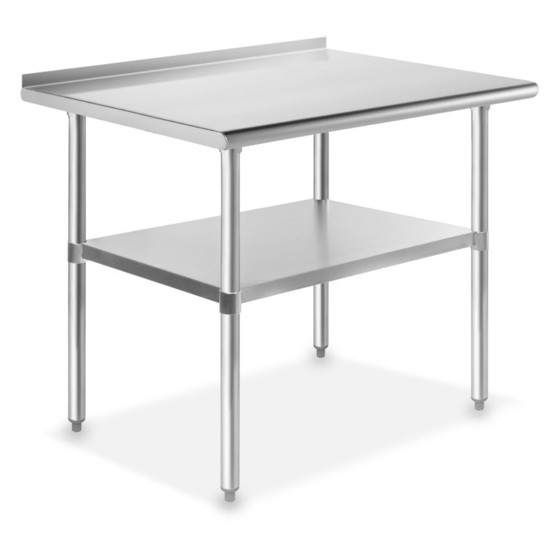GRIDMANN Stainless Steel 24'' W x 34.5'' H Adjustable, 34.5" H x 24" W x 36" L