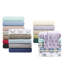 Ensemble de 4 très grands draps, 100% molleton, ultra doux et confortable, boulochage, lavable à la machine, comprend un drap plat et 2 taies d'oreiller