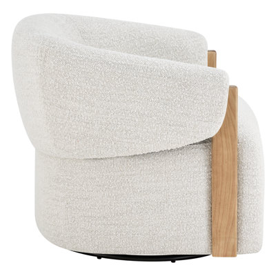 Longfield Upholstered Swivel Accent Chair