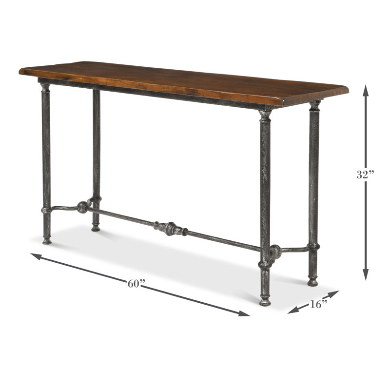 Layton 60'' W Solid Wood Console Table