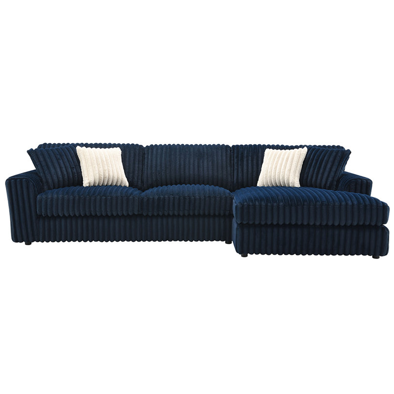Canapé modulaire Kersh avec 4 coussins