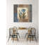 « blue tulip scroll », peinture sur toile tendue-545885564