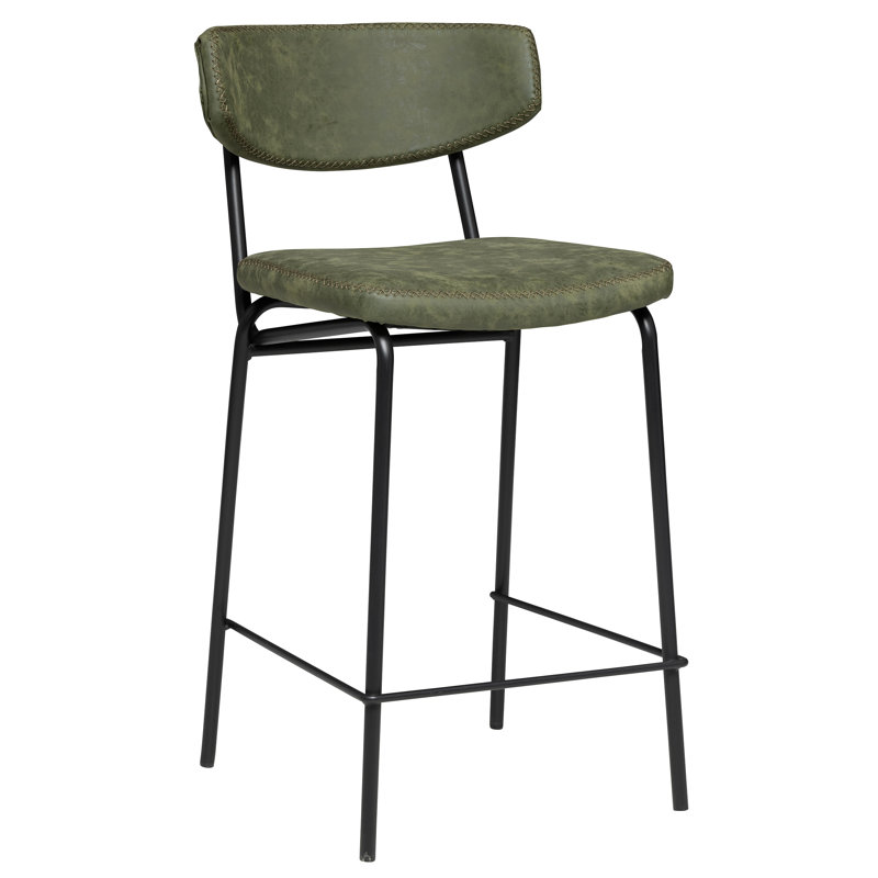 Tabouret de bar et de comptoir Macey (29 po / 26 po), Vert, Tabouret de comptoir (siège d'une hauteur de 26 p