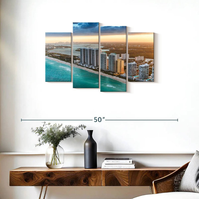 Gratte-ciel Vanna Miami Beach, H 22 po x l 36 po