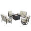 Omeshia Outdoor 6 - Piece Conversation Set