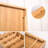 Freestanding Bamboo Spice Rack