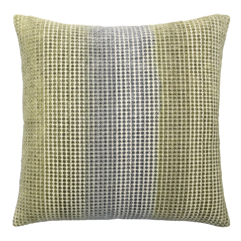 Morpho Square Woven Jacquard Pillow, Cactus, 26"H x 26"W