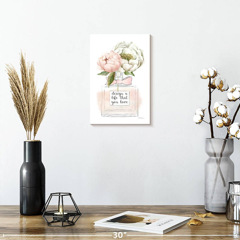 Floral Fragrance II, 12" H x 8" W