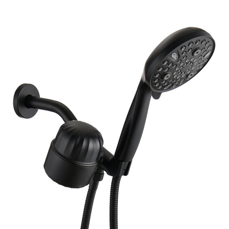 Rain Handheld Shower Head 2.0 GPM GPM, Matte Black