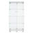 Lighted Two Door Glass Cabinet Glass Display Cabinet With 4 Shelves-794632216