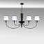 Feledy 4 - Light Waggon Wheel Chandelier