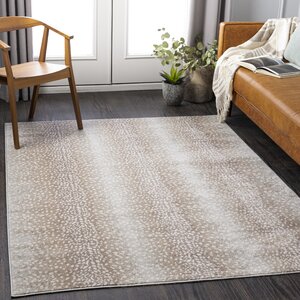 Angelick Camel/Light Gray Area Rug