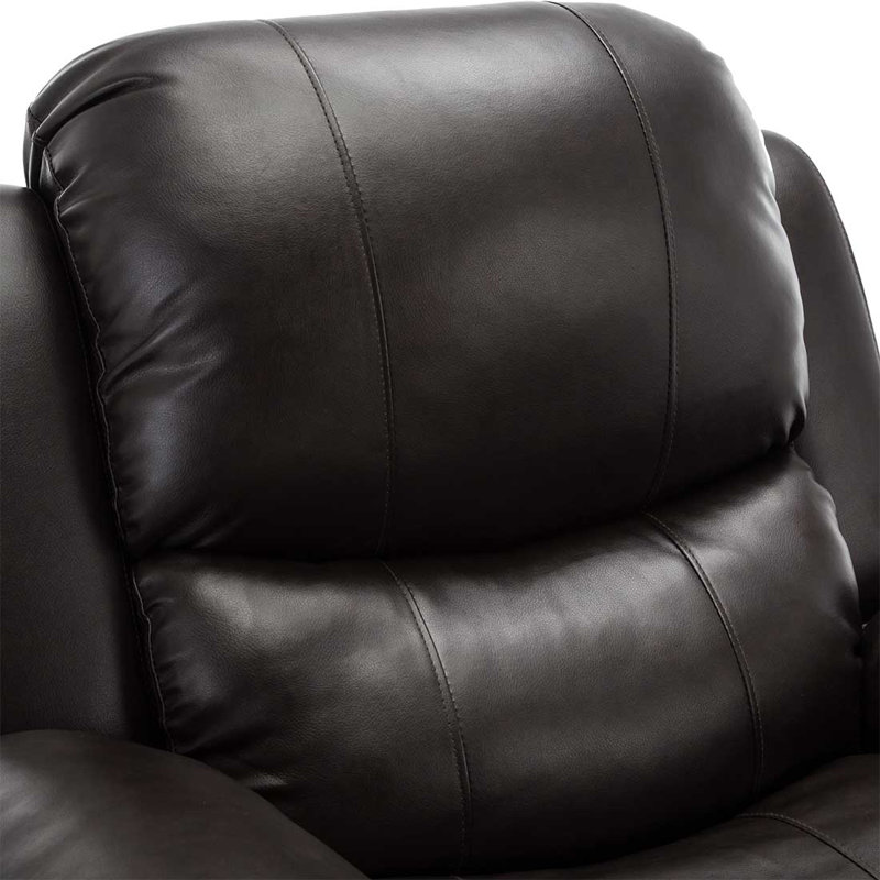 97cm Wide Lift Assist Standard Recliner, Brown, Dual Motor Lift Assist