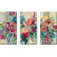 Marché aux fleurs - ensemble de 3 reproductions d'art sur toile tendue-621802996