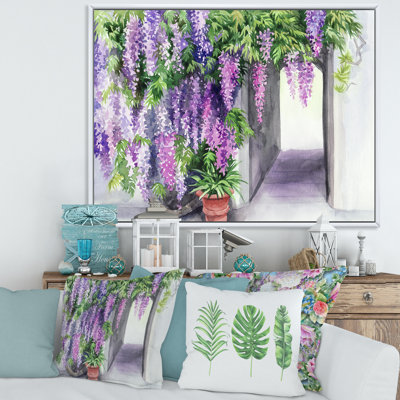 " Wisteria Blossom " Painting Print