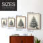 «Christmas Holiday Art CDLxxxix», reproduction d'art encadrée - bois massif-885897910-885897902