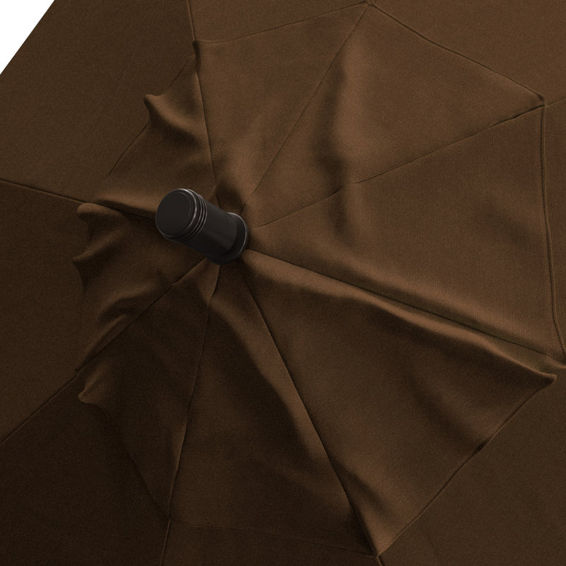 Parasol de marché 132 po Ancy, Teck Sunbrella®