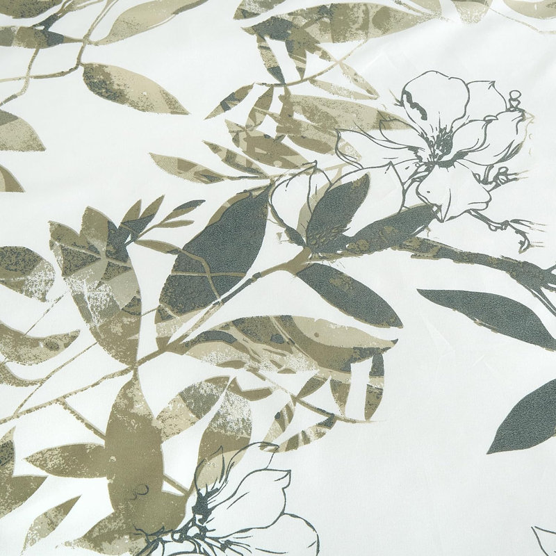 Julia Printed Floral Window Curtain Set