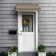 Awntech Charleston Acrylic Fabric Awning with Iron Scroll Arms