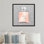 «Paris Glitter Spring, Paris Glitter Perfume», impression sur toile gris moderne pour le bain