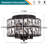 Jashaun 4-light Crystal Flush Mount Ceiling Light-234710512
