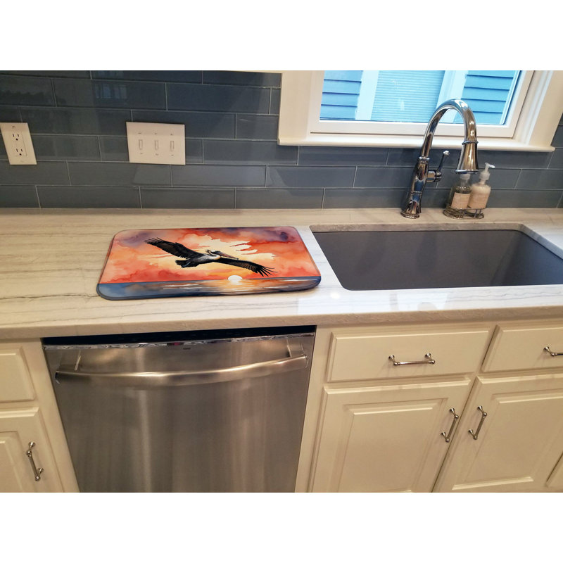 Tapis de séchage Pelican Fiery Sunset
