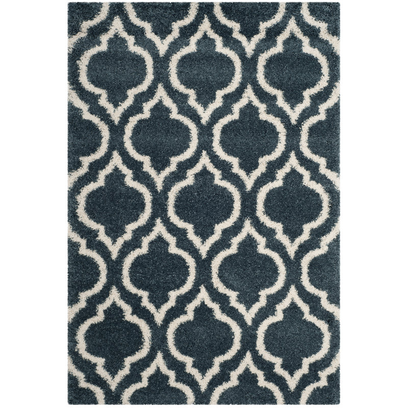Tapis à poils longs Darrold Hudson, Rectangle 3 pi x 5 pi